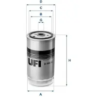 Ufi 24.064.00 Brandstoffilter
