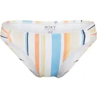 Roxy - Women's Printed Beach Classics Moderate - Bikinibroekje XS, wit