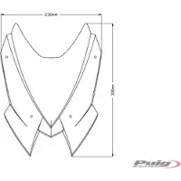Puig New Generation Sport Mv Agusta Brutale 1000 Rs 2025 Voorruit