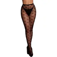 Le Désir - Panty met hartjespatroon - One Size