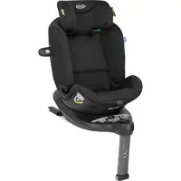 Graco Turn2Me Grow - Autostoeltje - Achter & voorwaarts - 360º - Midnight - 40 tot 125 cm (vanaf geboorte tot ca. 7 jaar) - i-Size R129