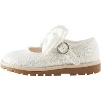 Next Mary Jane-schoenen met dikke strik en brede pasvorm (G)