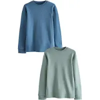 Next Onderhemd blauw / jade groen