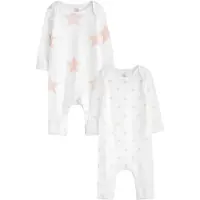 Next Rompertje/body pink / wit