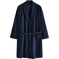 Next Badjas kort navy