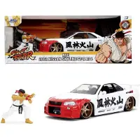 Jada Toys - Street Fighter - Nissan Skyline GTR - Vanaf 8 jaar - 1:24