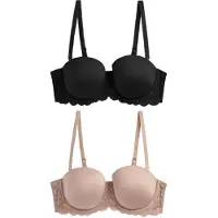 Next BH nude / zwart