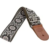 Gaucho Gitaarband - GST-1180-5 - Traditional Deluxe Series - Jacquard weefsel - 2 inch - Geel/Zwart