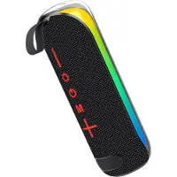 2GO 797602 Bluetooth Lautsprecher Acoustic Glow mit RGB-Lichtshow