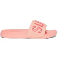 Superdry Core Badslippers Cream Grootte: 7-8