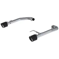 MBRP 15-23 Ford Mustang 2.3L EcoBoost T304 2.5in Axle Back w/ Dual CF SS Tips - T304 (Race Version)