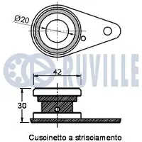 RUVILLE 915937 Stabilisatorstang