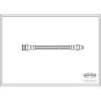 CORTECO 19025985 Remslang