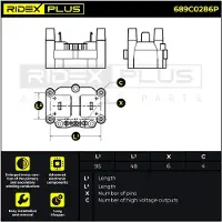 RIDEX 689C0286P Bobine