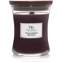 Woodwick Spiced Blackberry Medium Candle - 275gr