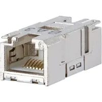 METZ CONNECT Industriële RJ45 Koppeling Invoegstuk Klasse E IP67 - 1401200810MI