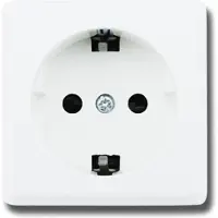 BES LED Wandcontactdoos - Aigi Kuta - Opbouw - 1-voudig - Randaarde - Wit