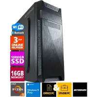 Screenon Budget Office PC - Ryzen 5 - 1TB NVMe SSD - 16GB RAM - Radeon Vega 7