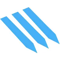 Combicraft PVC Steeketiketten 120 x 20 mm Blauw - 100 stuks