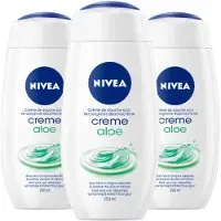 Nivea 3x Douchecrème Aloë 250 Ml