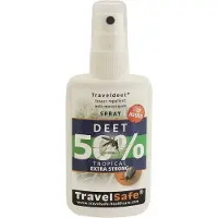 Travelsafe | TravelDEET 50% | Spray tegen muggen en teken