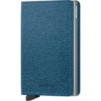 Secrid Unisex Slimwallet Twist Jeans Blue Maat: OS | Portemonnees Outlet | Unisex | Blauw