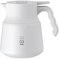 Hario Geïsoleerde Server V60-03 Plus roestvrij staal 800 ml wit