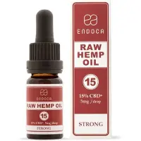 Endoca RAW CBD + CBDa olie 15%, 1500 mg, 10 ml
