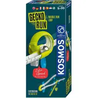 Kosmos Gecko Run - Knikkerbaan - Looping uitbreiding - Marble Run - Verticale knikkerbaan met kleefpads voor gladde oppervlakken