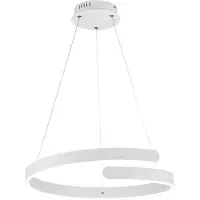 TRIO Led hanglamp Parma wit