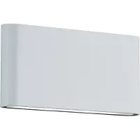 TRIO THAMES II - Wandlamp - Wit mat - incl. 2x SMD 4,5W - Verlichting omhoog en omlaag - Wandmontage - Niet dimbaar - Buitenverlichting - IP54