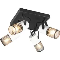 TRIO Design opbouwspot Tosh 4-lichts