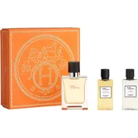 Hermès Paris Terre d'EDT 50 ml + Aftershave 40 ml + Shavegel 40 ml (voor mannen)