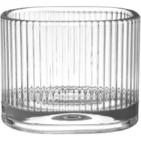 Orrefors Magische kaarsenhouder super ellipse 7 cm Helder