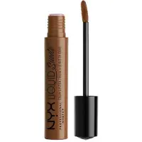 Nyx Vloeibare Suede Cream Lippenstift - Downtown Beauty (Walnootbruin)
