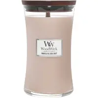 Woodwick vanilla & sea salt large candle