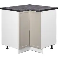 Vicco Fame-Line Hoekkast – 80.5 cm, WB Antraciet GrijsBeige