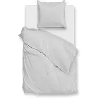 Zohome Zo Home Dekbedovertrek Katoen Satijn Linea di Satinado - ash grey 140x200/220cm