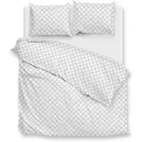 Zohome Zo Home Dekbedovertrek Katoen Satijn Linea di Satinado - white 200x200/220cm