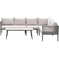 Garden Impressions Burela loungeset 5-delig rechts - taupe