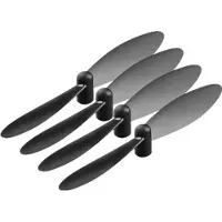LUXWALLET Drone Propellers – Geschikt voor De LRSC Mini Drone – Drone Accessoires – Zwart