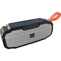 Powerplus Buffalo Solar en USB oplaadbare Bluetooth Speaker met ingebouwde FM Scan Radio Noodradio - Nood Radio - Camping