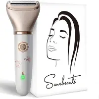 Sansbeauté Philips - Ladyshave - Gezicht, Oksels, Benen, Bikinilijn - Vrouw - Nieuw - Retourkoop.nl - Ontharingsapparaat - Elektrisch - USB Oplaadbaar - Dames