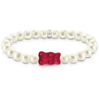 Thomas Sabo - A2154-017-10-L17 - Armband - 925 zilver - Dames - Goldbär rood - 17cm