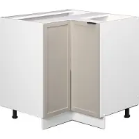 Vicco Fame-Line Hoekkast – 80.5 cm, WB Marmer GrijsBeige