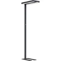 LEDmaxx LED vloerlamp zwart Lara Up&Down 80W dimbaar UGR<17 | Geen fitting | Koel Wit | 80 watt