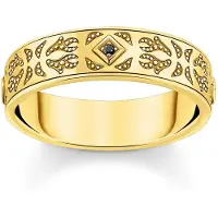Thomas Sabo - TR2455-414-39-62 - Ring - Unisex - 925er Zilver geel verguld - ringmaat 62