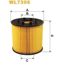WIX FILTERS WL7306 Oliefilter
