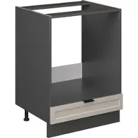 Vicco Fame-Line Ovenombouwkast – 60 cm zonder werkblad GrijsBeige