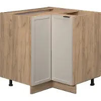 Vicco Fame-Line Hoekonderkasten – 80.5 cm, WB Marmer GrijsBeige